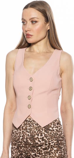 Liliana Button Front Vest