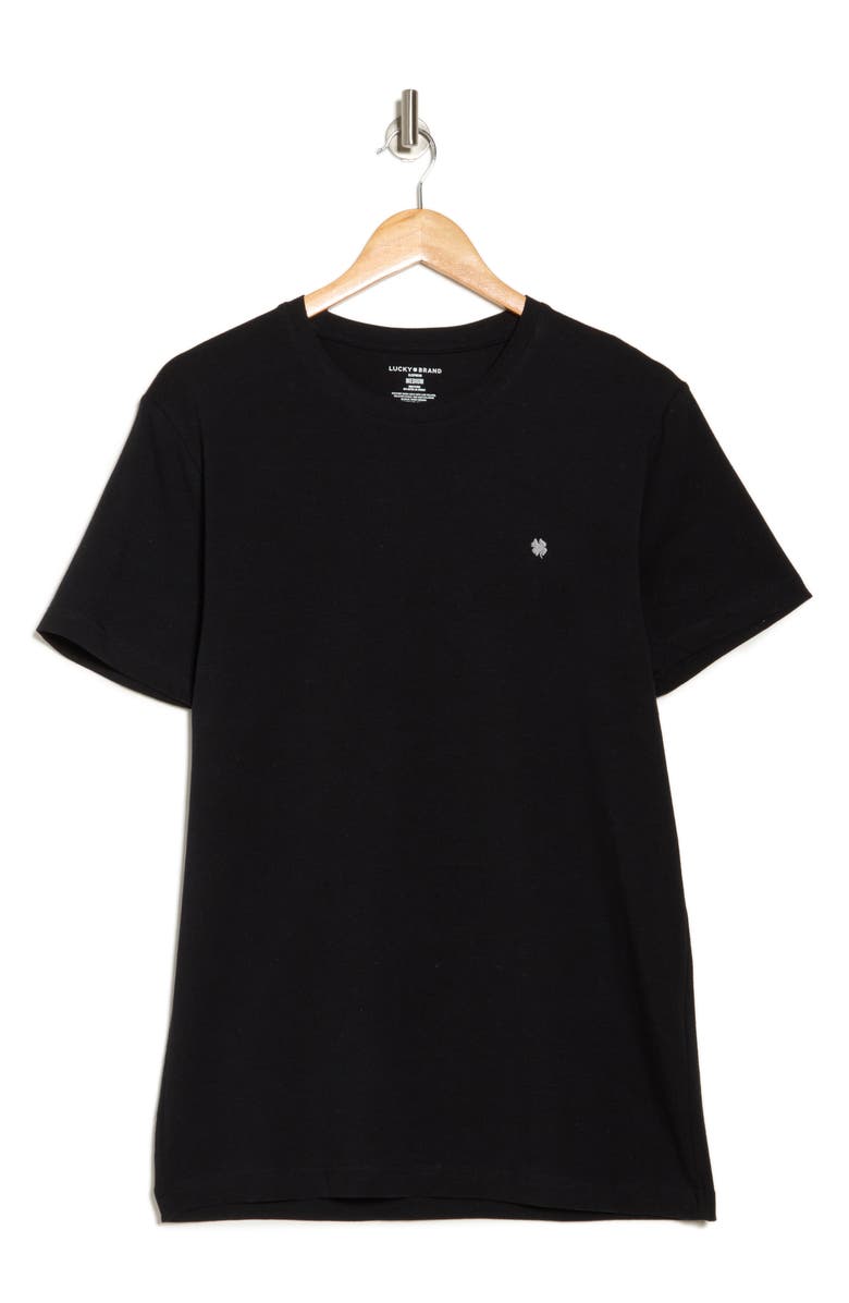 Lucky Brand Stretch Cotton Crewneck T-Shirt, Alternate, color,