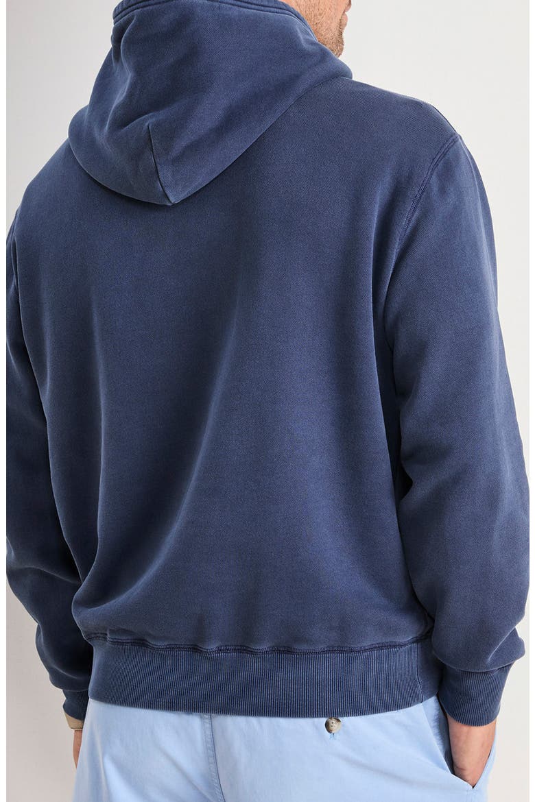 Cotton French Terry Hoodie, Alternate, color, BLUE MIRAGE