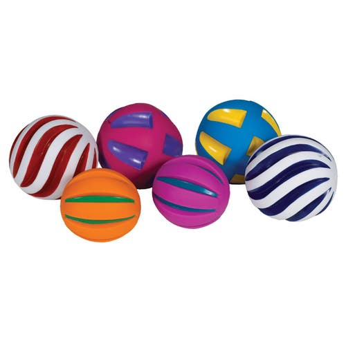 Kaplan Early Learning Company Tactile Squeaky Balls In Multi