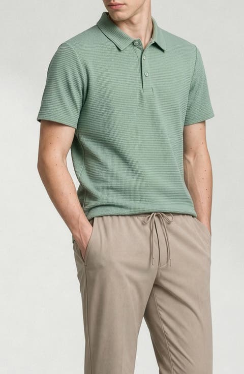 Jim Waffle Performance Polo