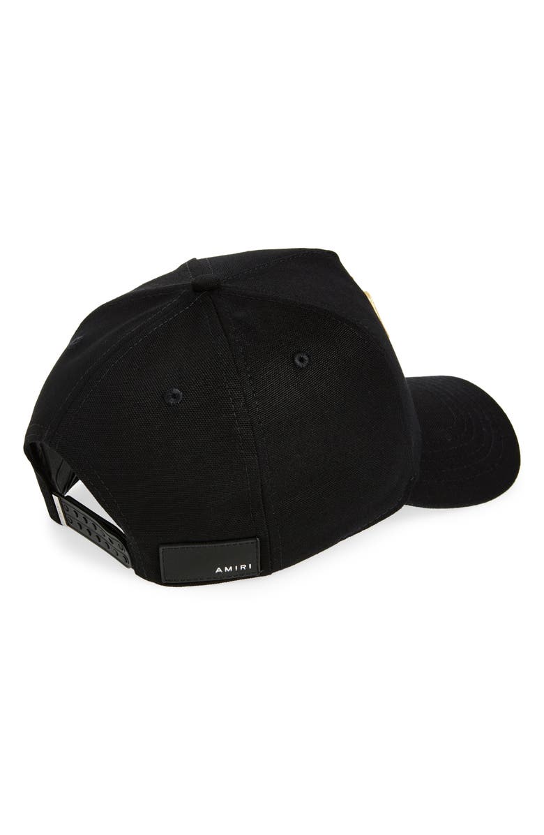 AMIRI MA Canvas Baseball Cap, Alternate, color, 