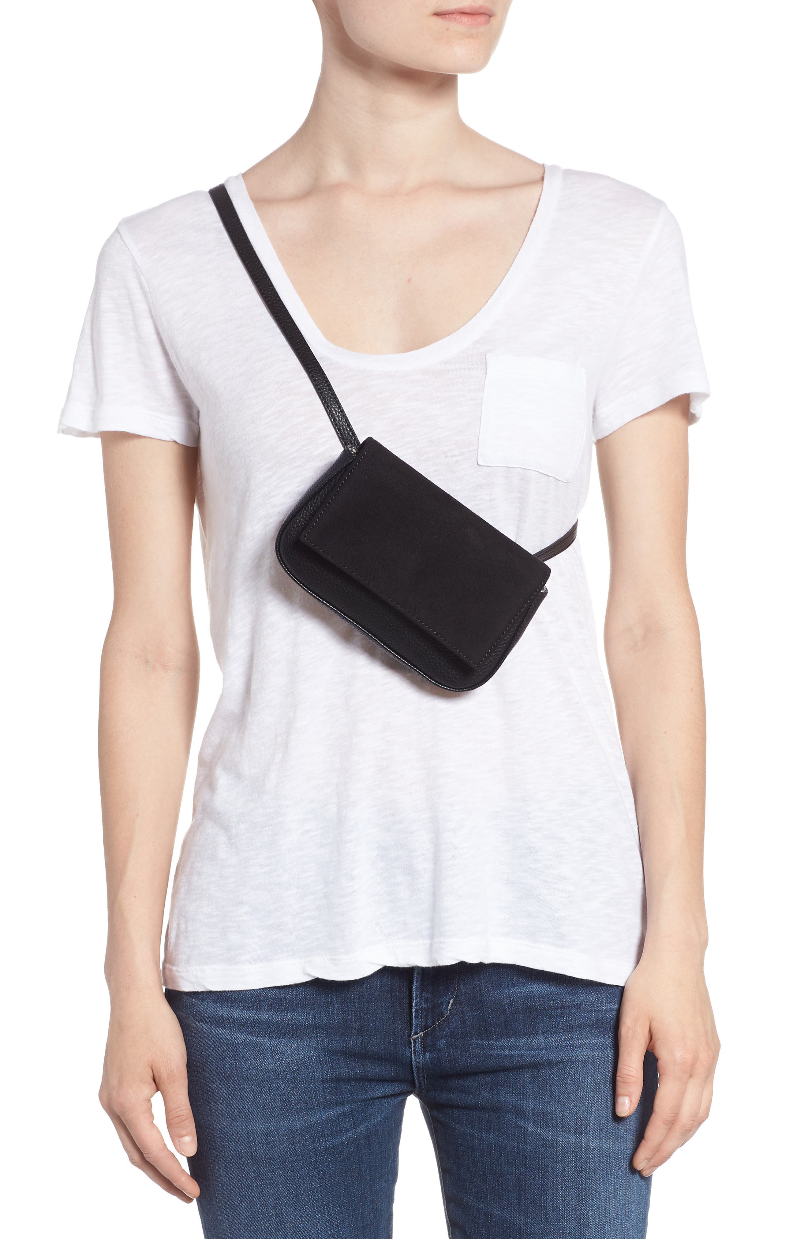 Sole Society Kinza Belt Bag, Alternate, color, 