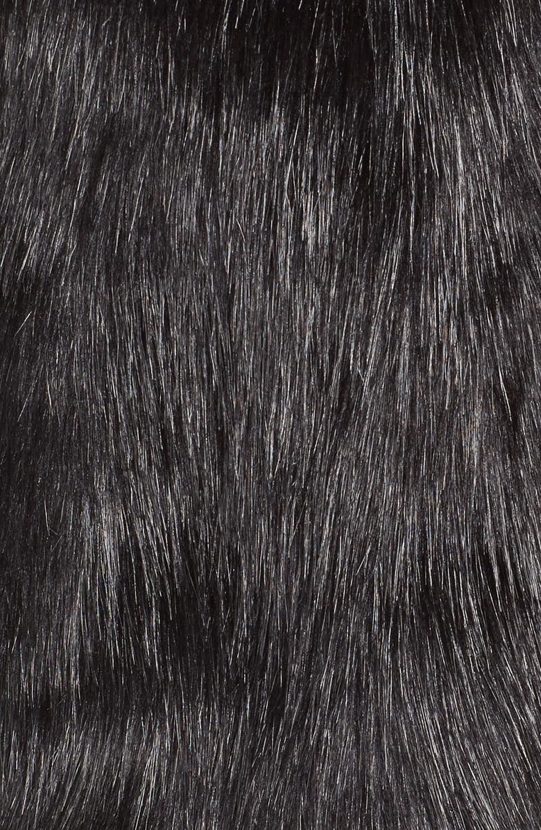 Sole Society Faux Fur Vest, Alternate, color,