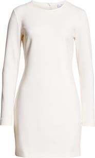 Max Mara Bartolo Long Sleeve Jersey Sheath Dress