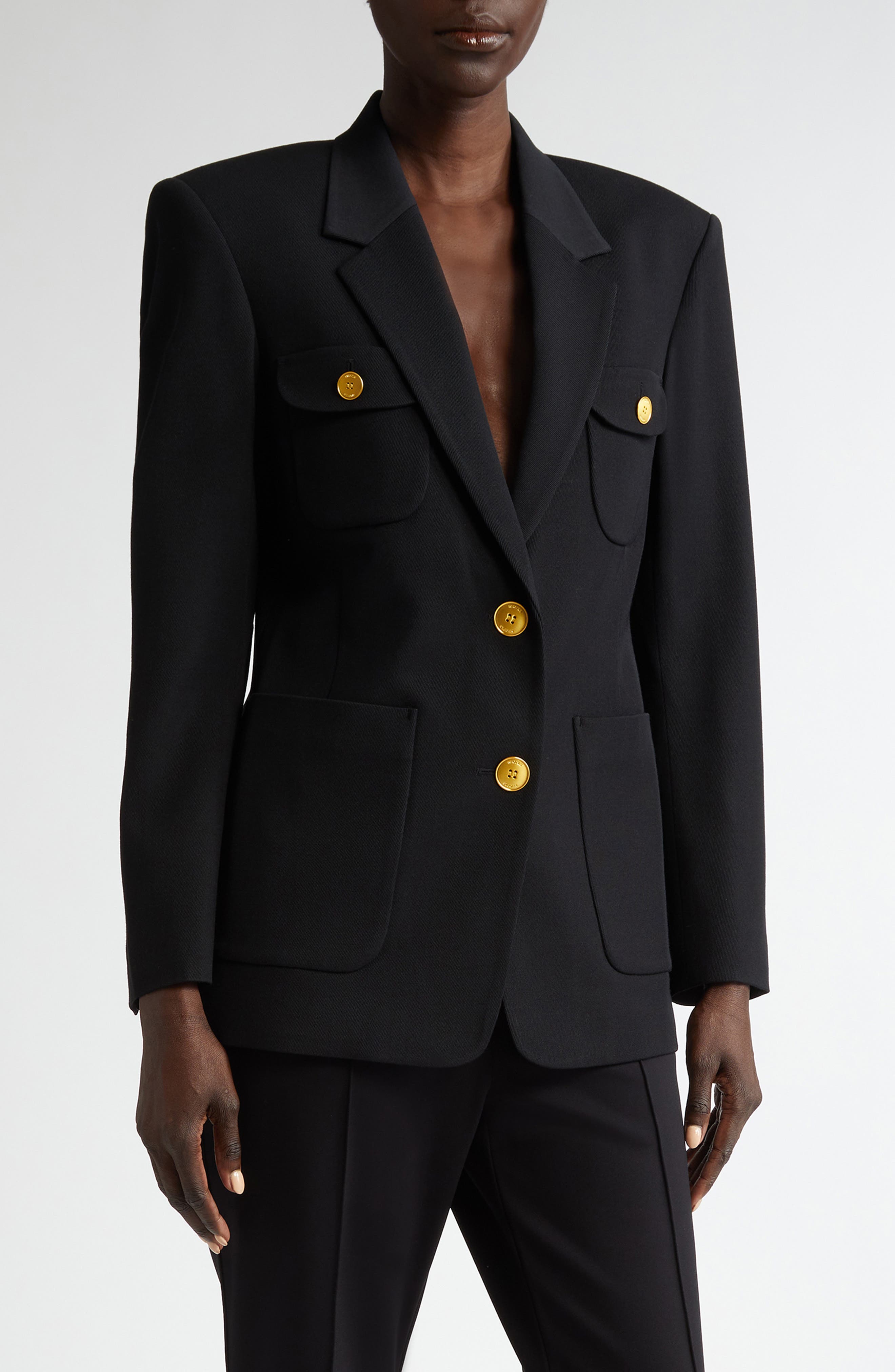Stretch Twill Blazer