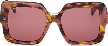 Max Mara Ernest 56mm Square Sunglasses | Nordstromrack display picture 3