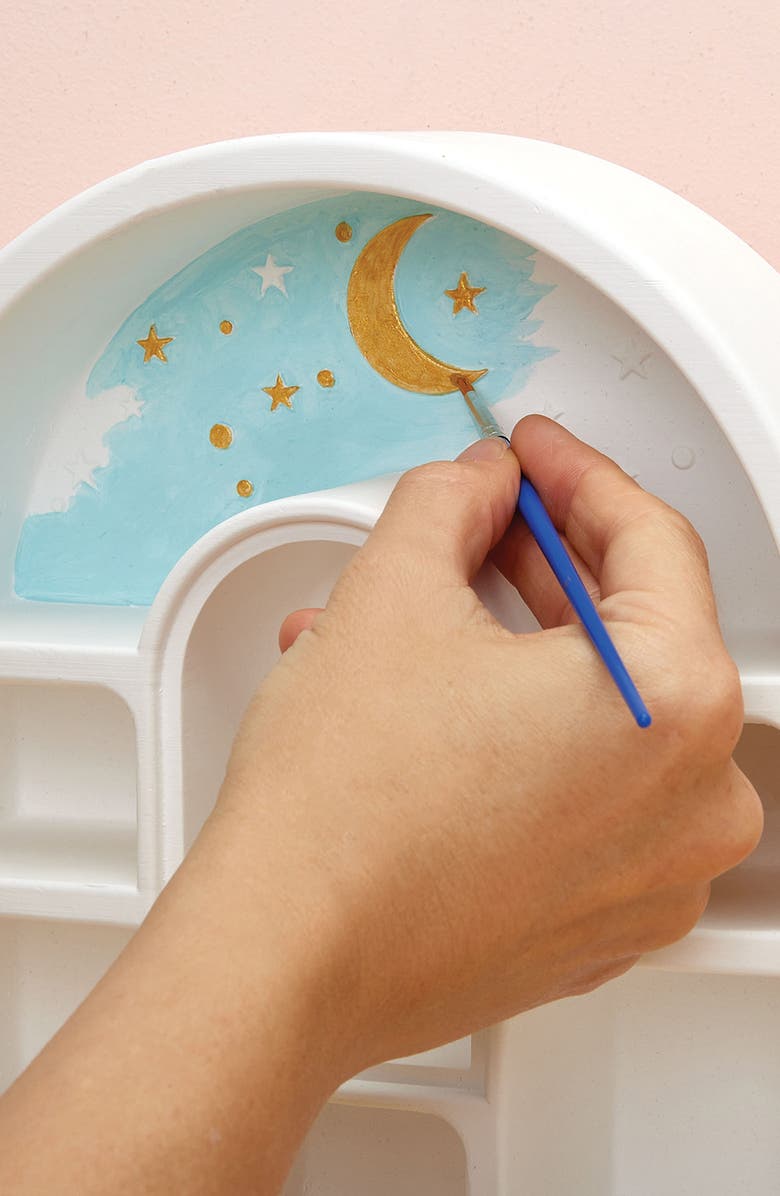 BRIGHT STRIPES Wish Craft Paint a Curio Shelf Activity Playset, Alternate, color, Multi