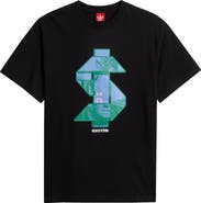 ICECREAM Origami Cotton Graphic T-Shirt