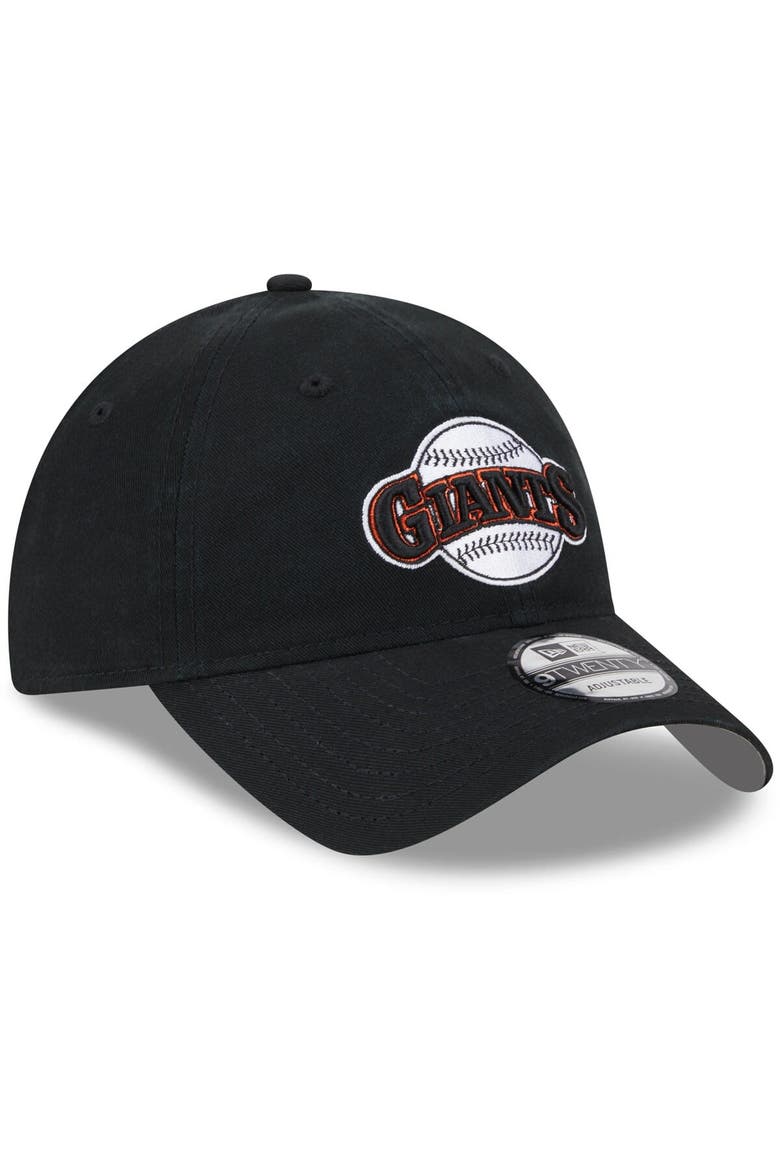 Youth New Era  Black San Francisco Giants 2024 Batting Practice 9TWENTY Adjustable Hat, Alternate, color, Black