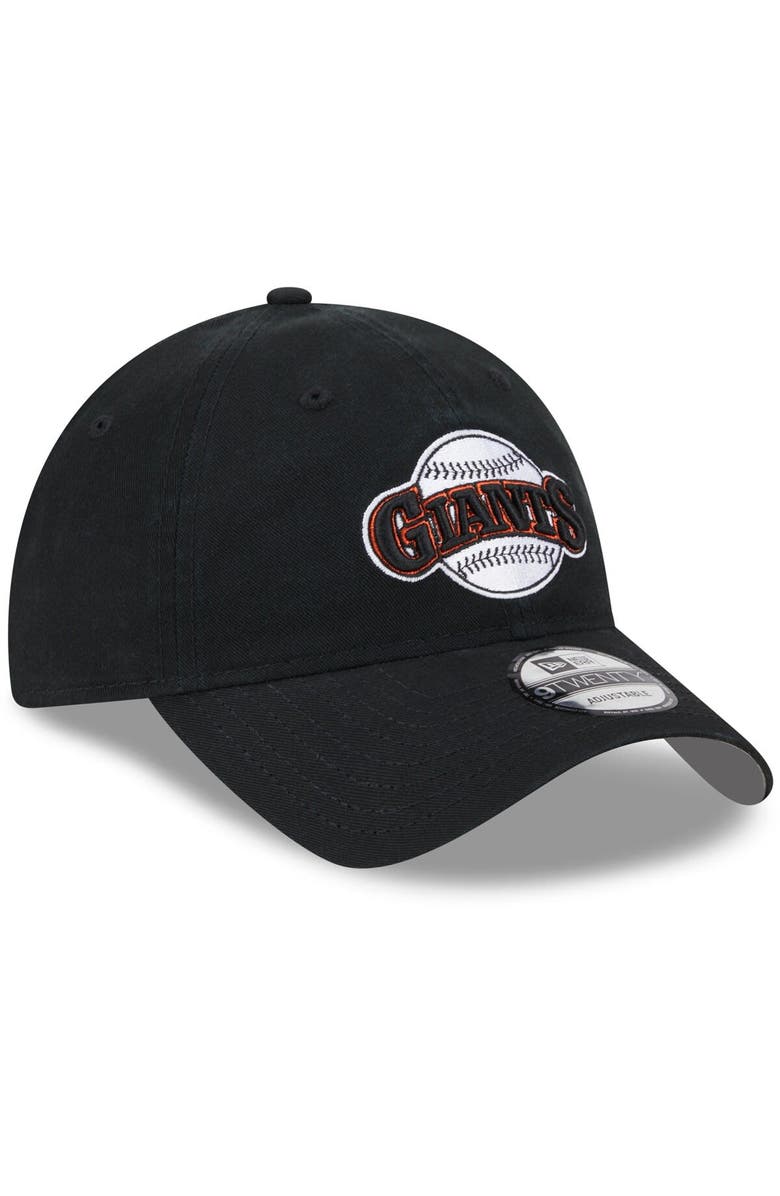 New Era Youth New Era  Black San Francisco Giants 2024 Batting Practice 9TWENTY Adjustable Hat, Alternate, color, 