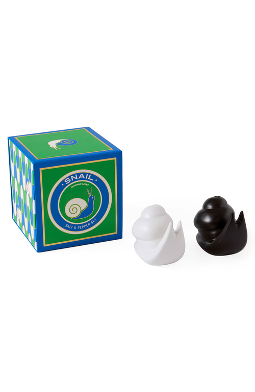 Jonathan Adler Snail Salt And Pepper Set In Multi