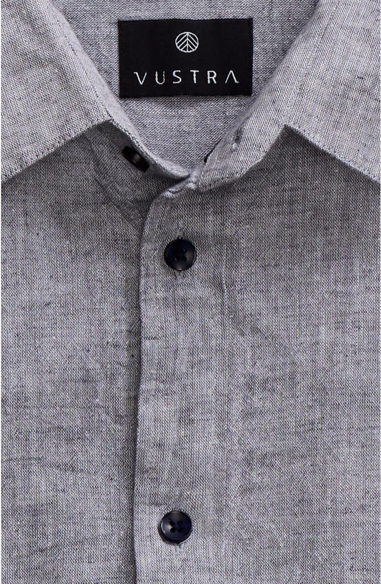 Vustra Linen Short Sleeve Shirt, Alternate, color, 