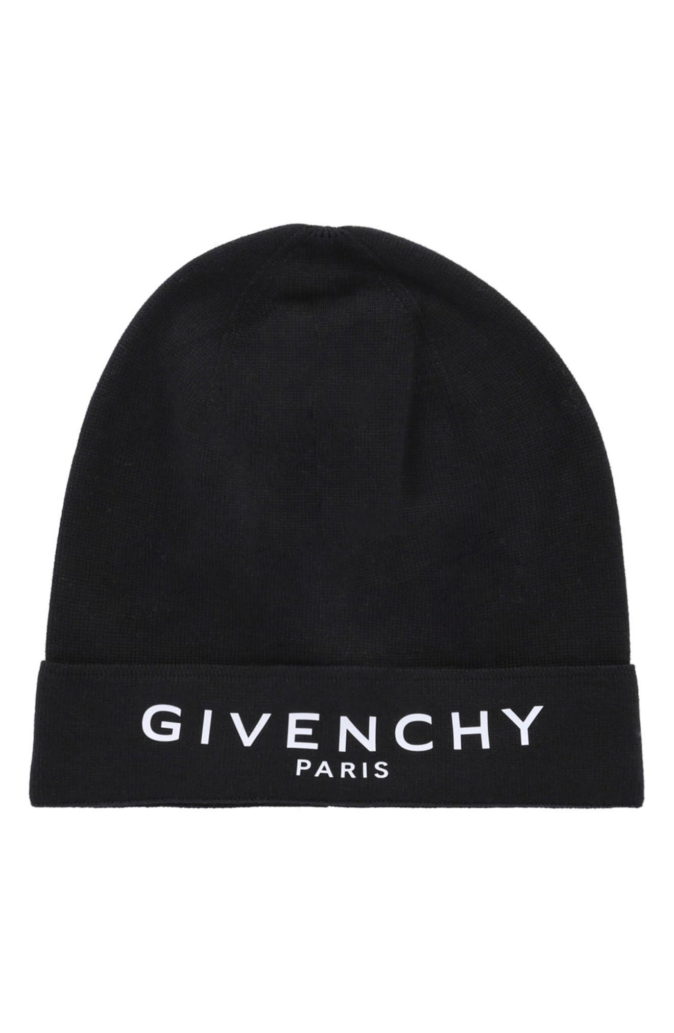 Givenchy Logo Cotton & Cashmere Beanie