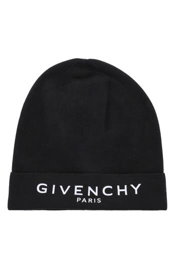 Givenchy Logo Cotton & Cashmere Beanie