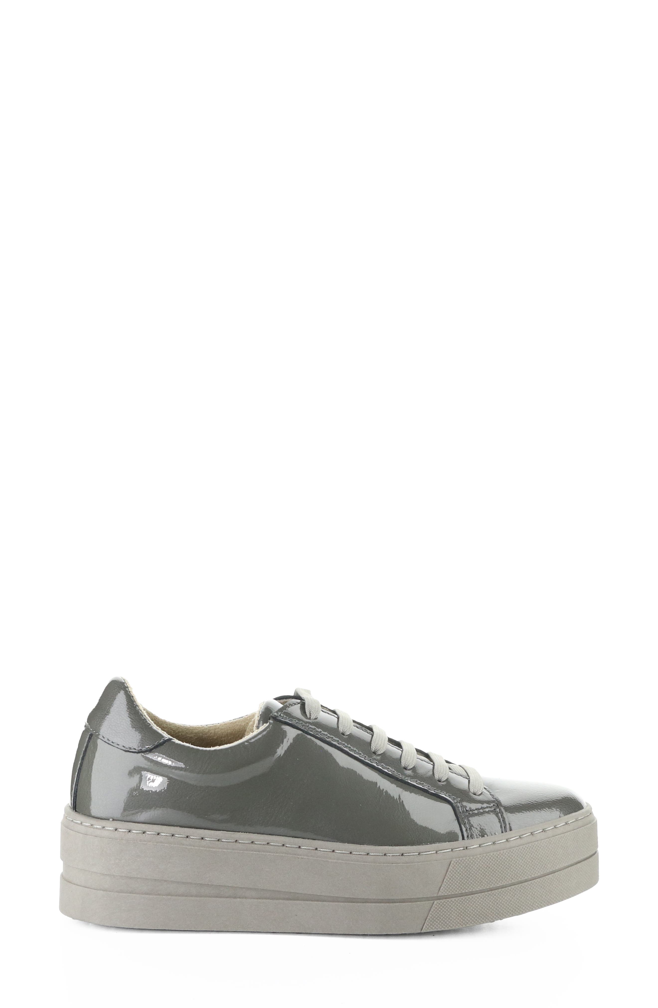 Bos. & Co. Mera Lace-Up Platform Sneaker, Alternate, color, Smoke