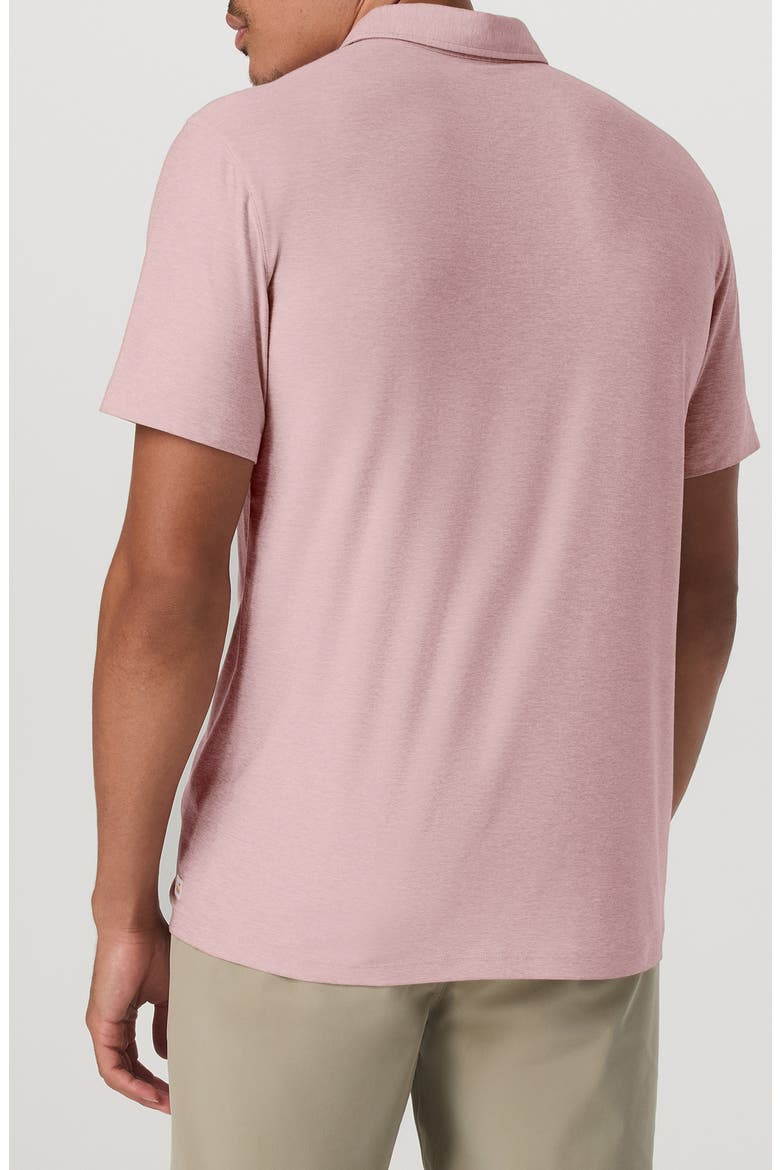 Strato Tech Performance Polo, Alternate, color, FADED ROSE HEATHER