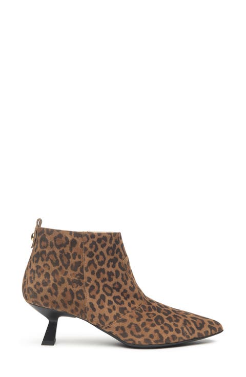 Mid Heel Ankle Bootie (Women)
