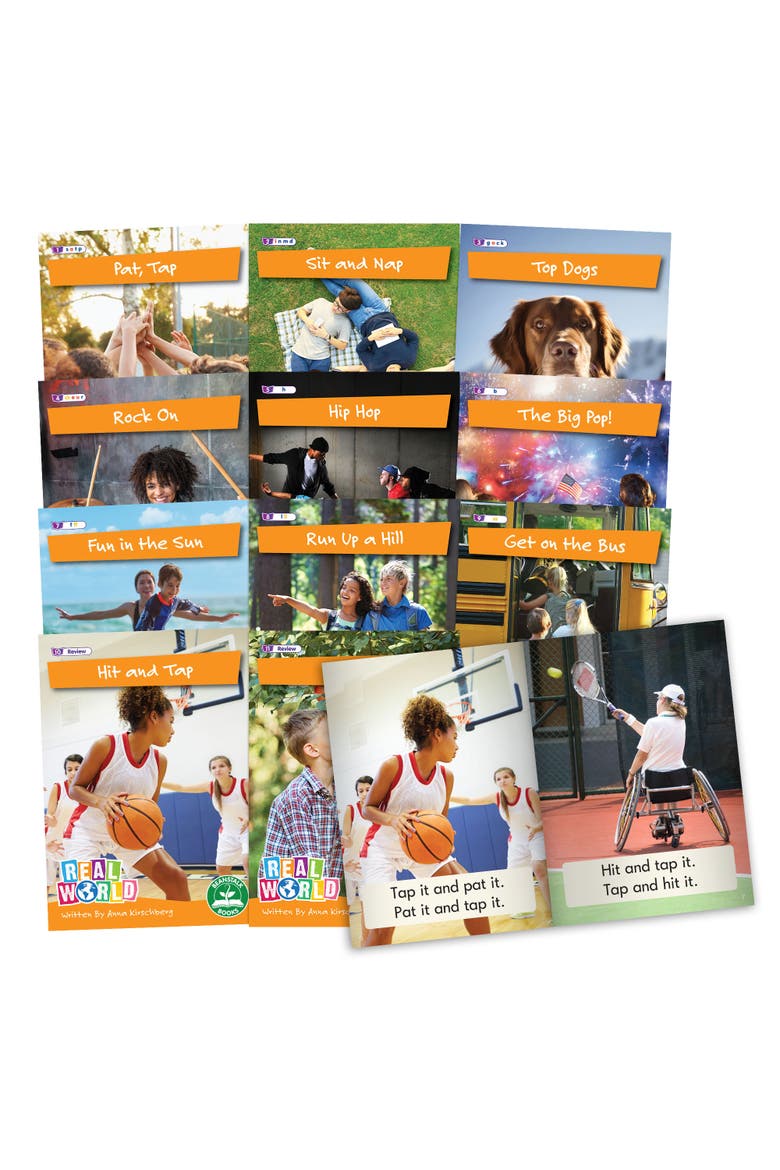 Real World Phase 2 Hilo Decodable Books, 6 Set, Main, color, Multicolored