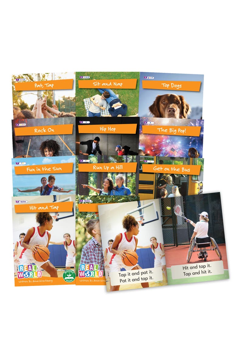 Junior Learning Real World Phase 2 Hilo Decodable Books, 6 Set, Main, color, Multicolored