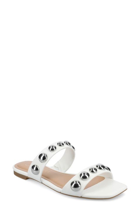 Frida Studded Slide Sandal (Women)