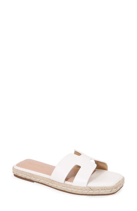 Kendra Espadrille Slide Sandal (Women)