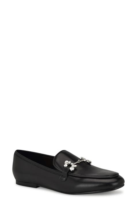 Base Embellished Bit Loafer (Women)