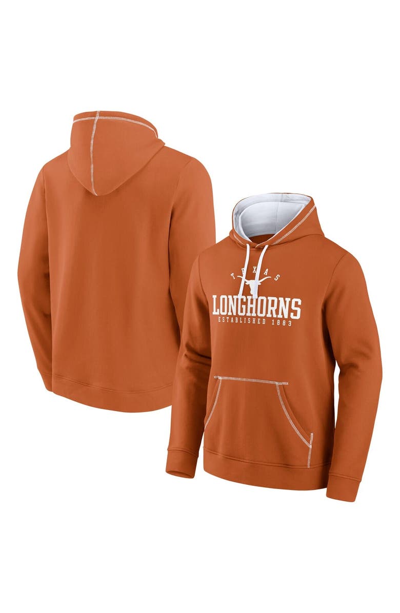 FANATICS Men's Fanatics Texas Orange Texas Longhorns Toppler Fleece Pullover Hoodie, Main, color, Burnt Orange