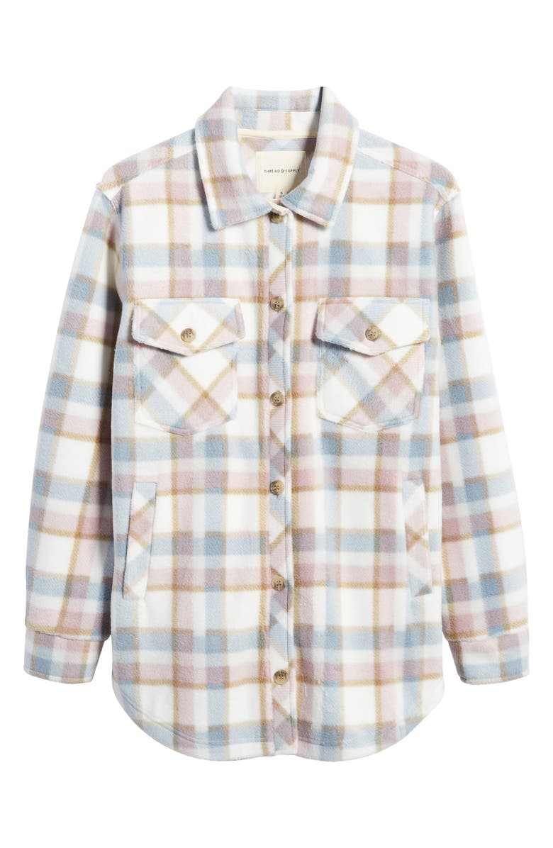 Thread & Supply Tullis Fleece Shirt Jacket, Alternate, color,