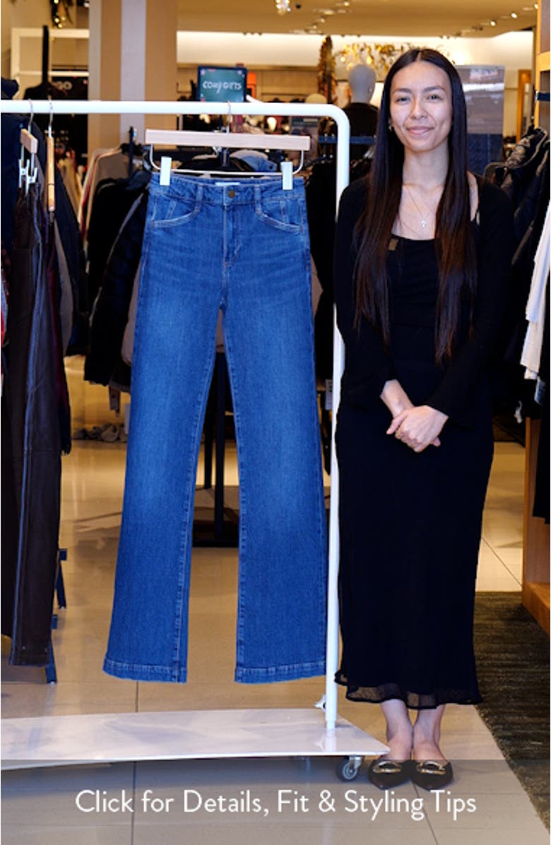 Leenah High Waist Wide Leg Jeans, sales video thumbnail