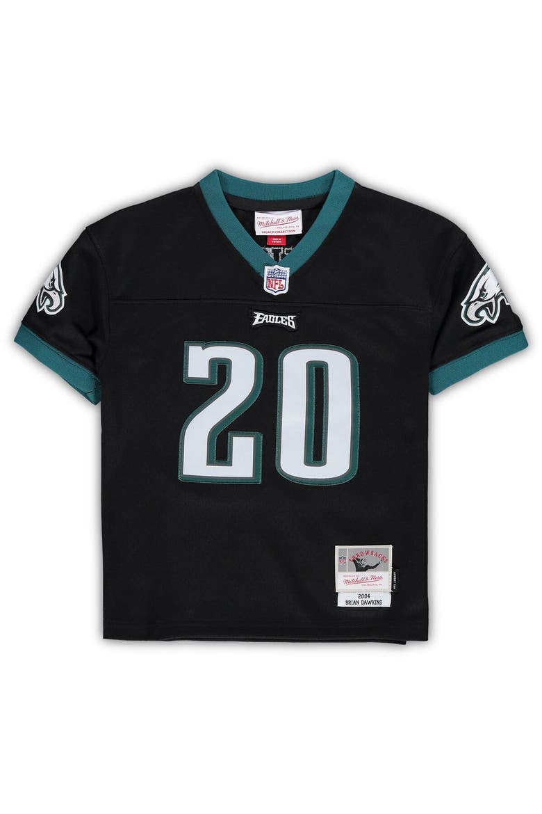 Infant Mitchell & Ness Brian Dawkins Black Philadelphia Eagles 2004 Retired Legacy Jersey, Alternate, color, Black
