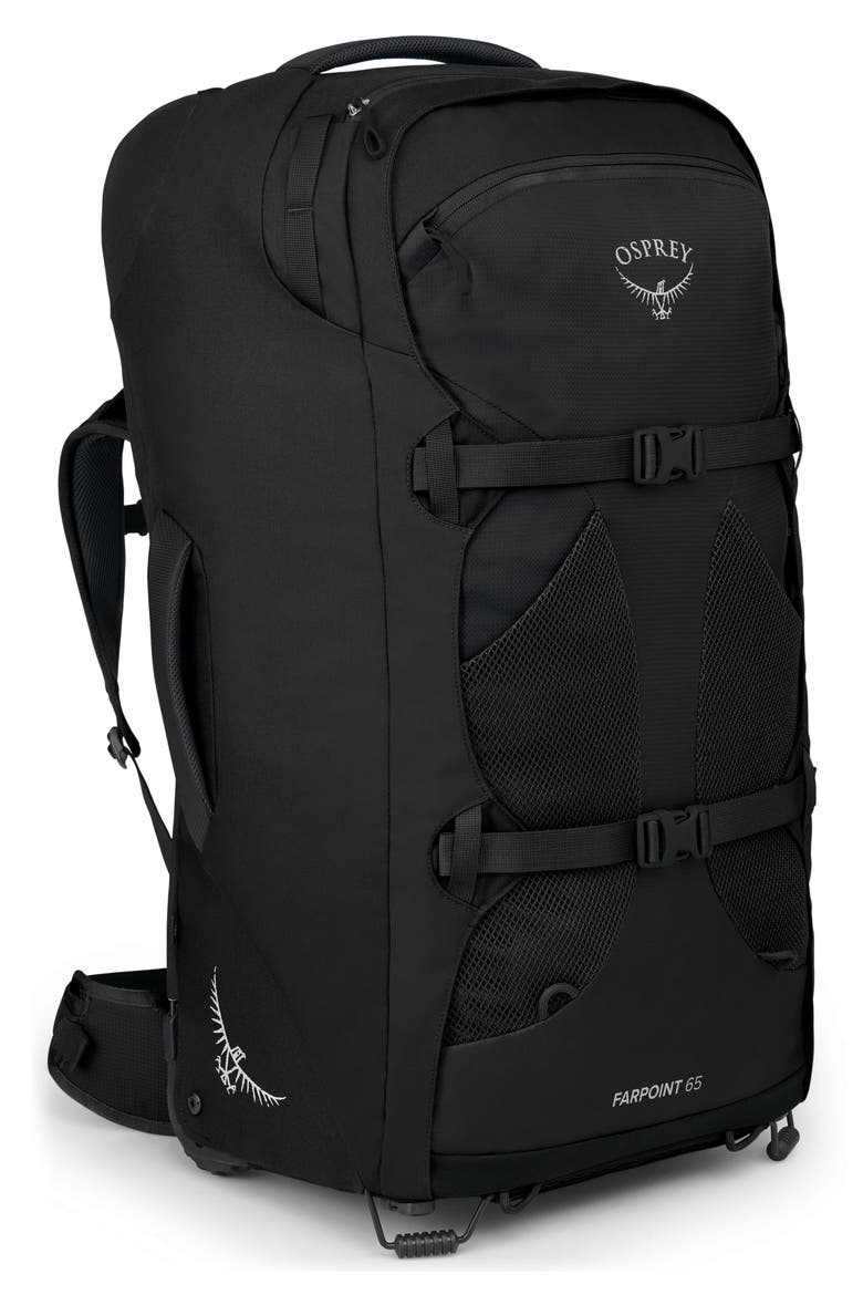 Farpoint® 65-Liter Wheeled Travel Backpack, Alternate, color, BLACK