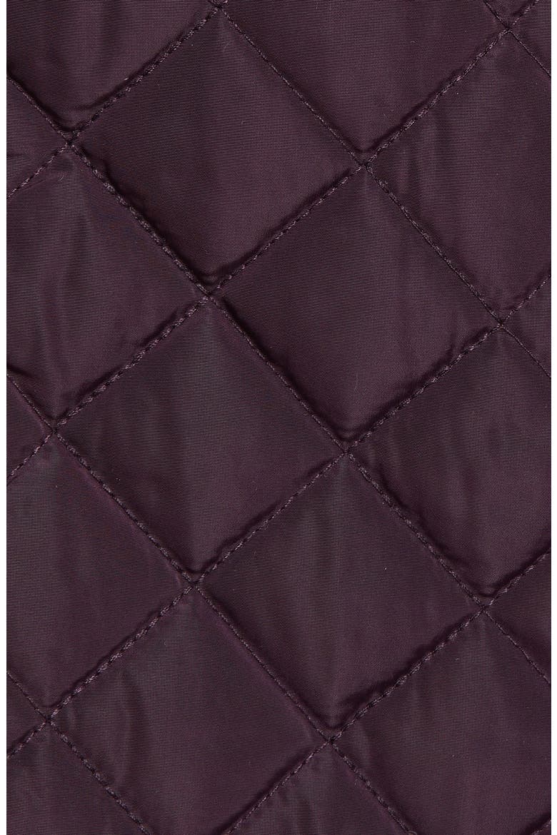 Quilted Jacket, Alternate, color, BLACKBERY