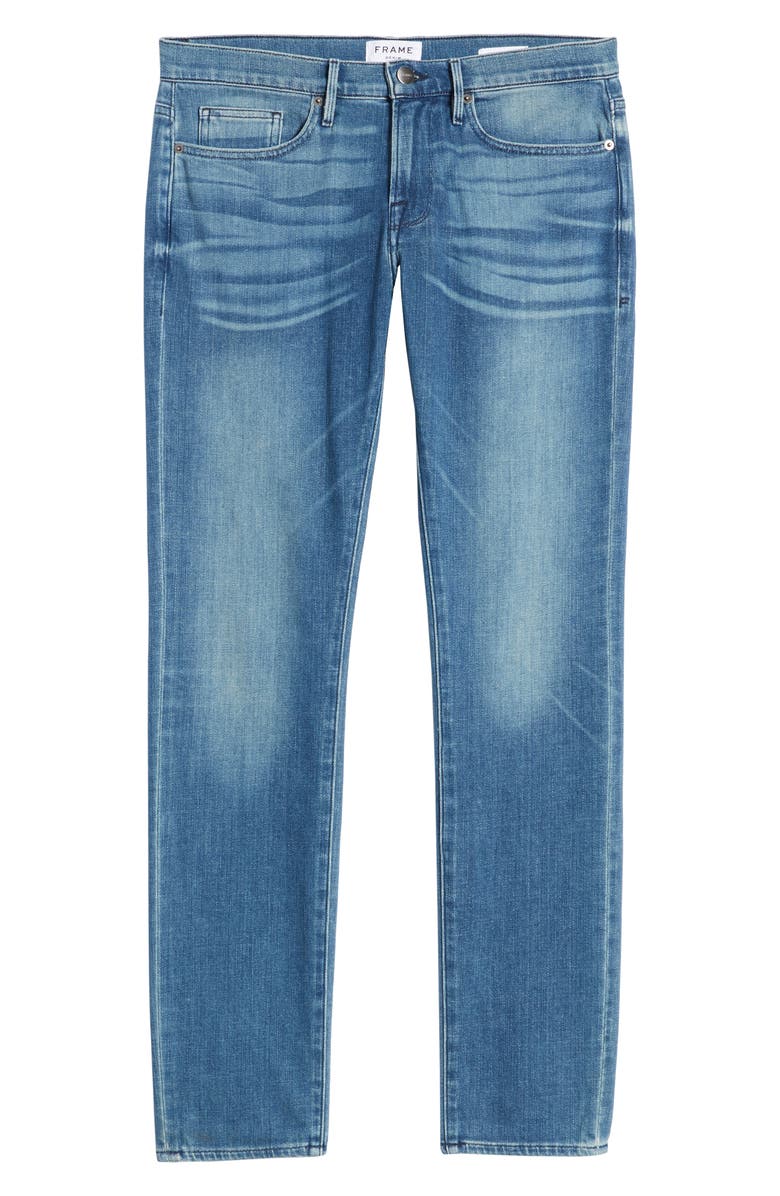 FRAME L'Homme Skinny Fit Jeans, Alternate, color, Bradbury