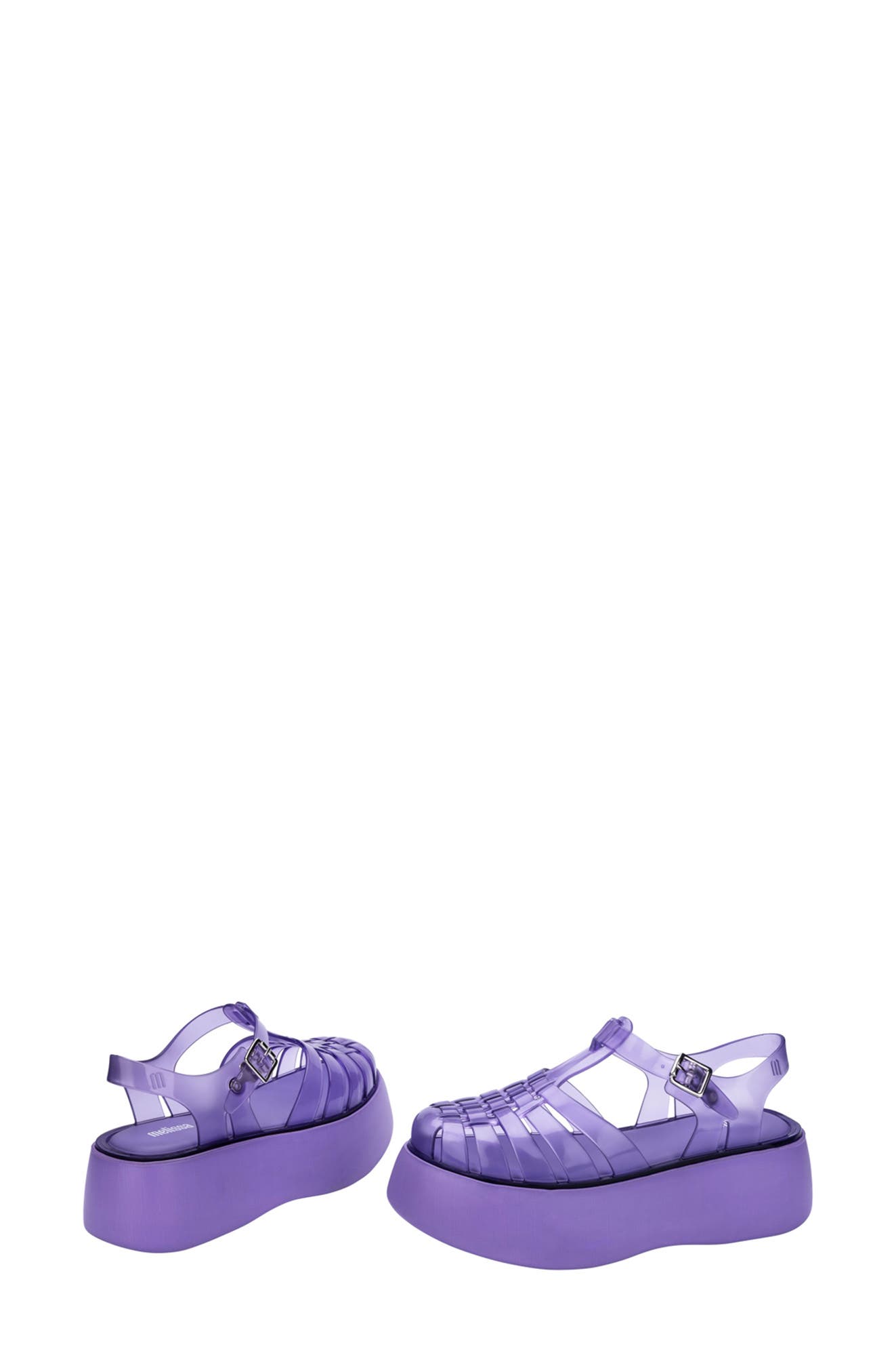Melissa Possession Plato Platform Jelly Sandal, Alternate, color, 