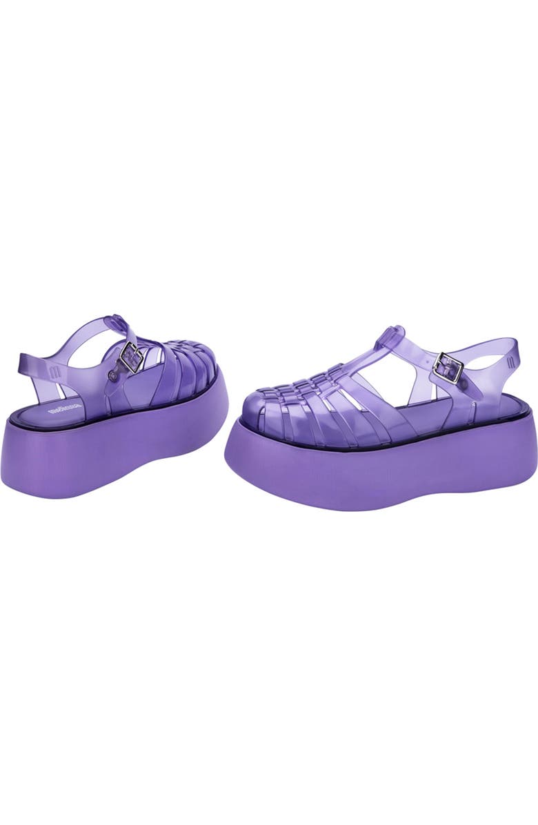 Melissa Possession Plato Platform Jelly Sandal, Alternate, color,