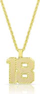 THE SIS KISS Game Day Pendant Necklace