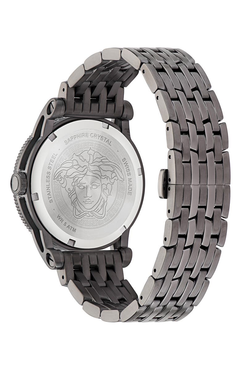 Versace Palazzo Bracelet Watch, 43mm, Alternate, color, 