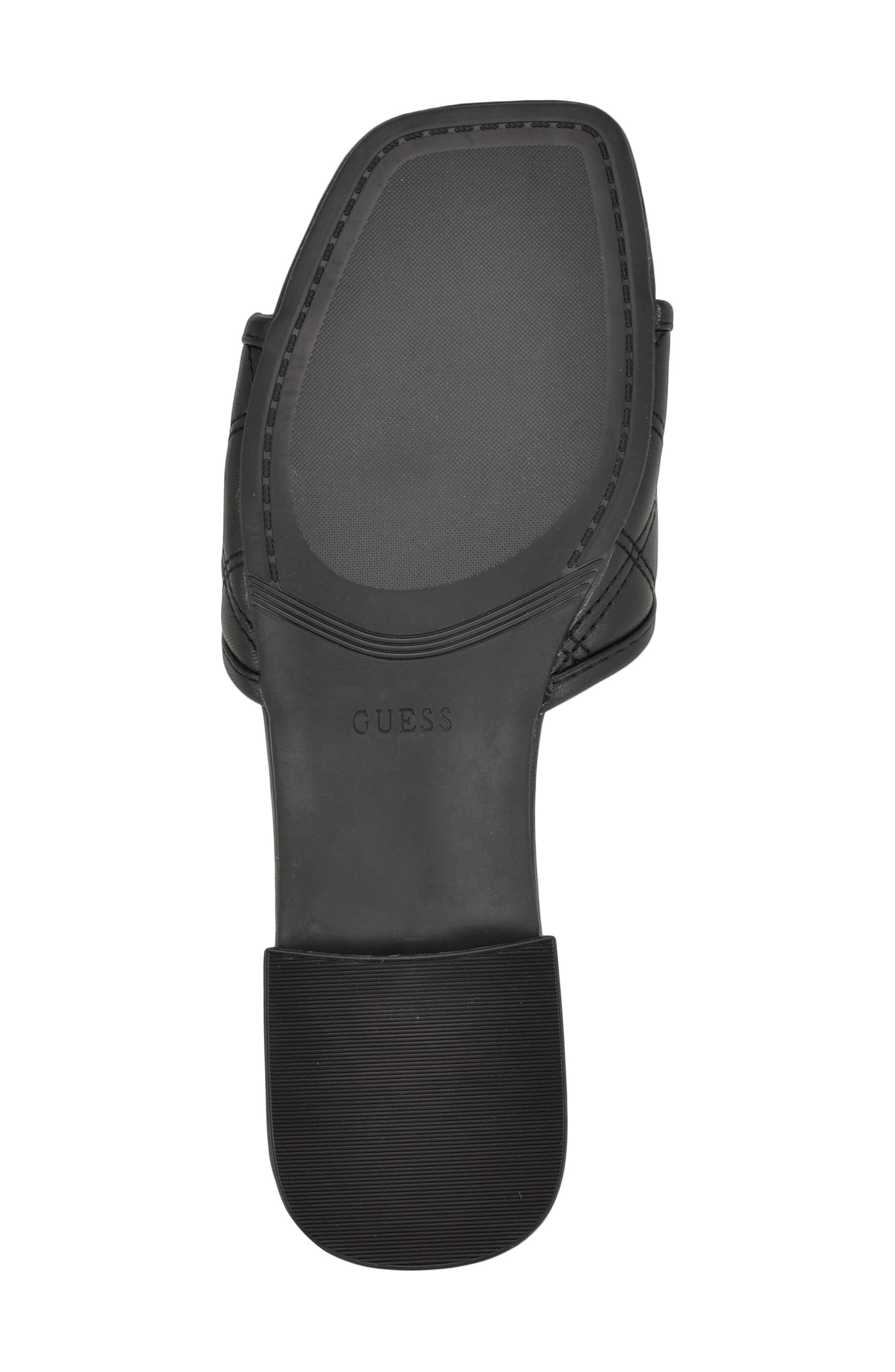 GUESS Tameli Slide Sandal, Alternate, color, Black