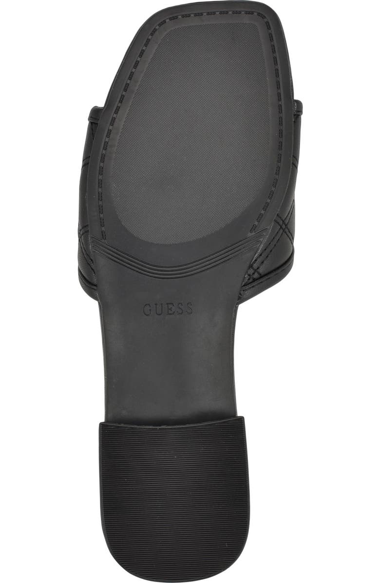 GUESS Tameli Slide Sandal, Alternate, color, Black