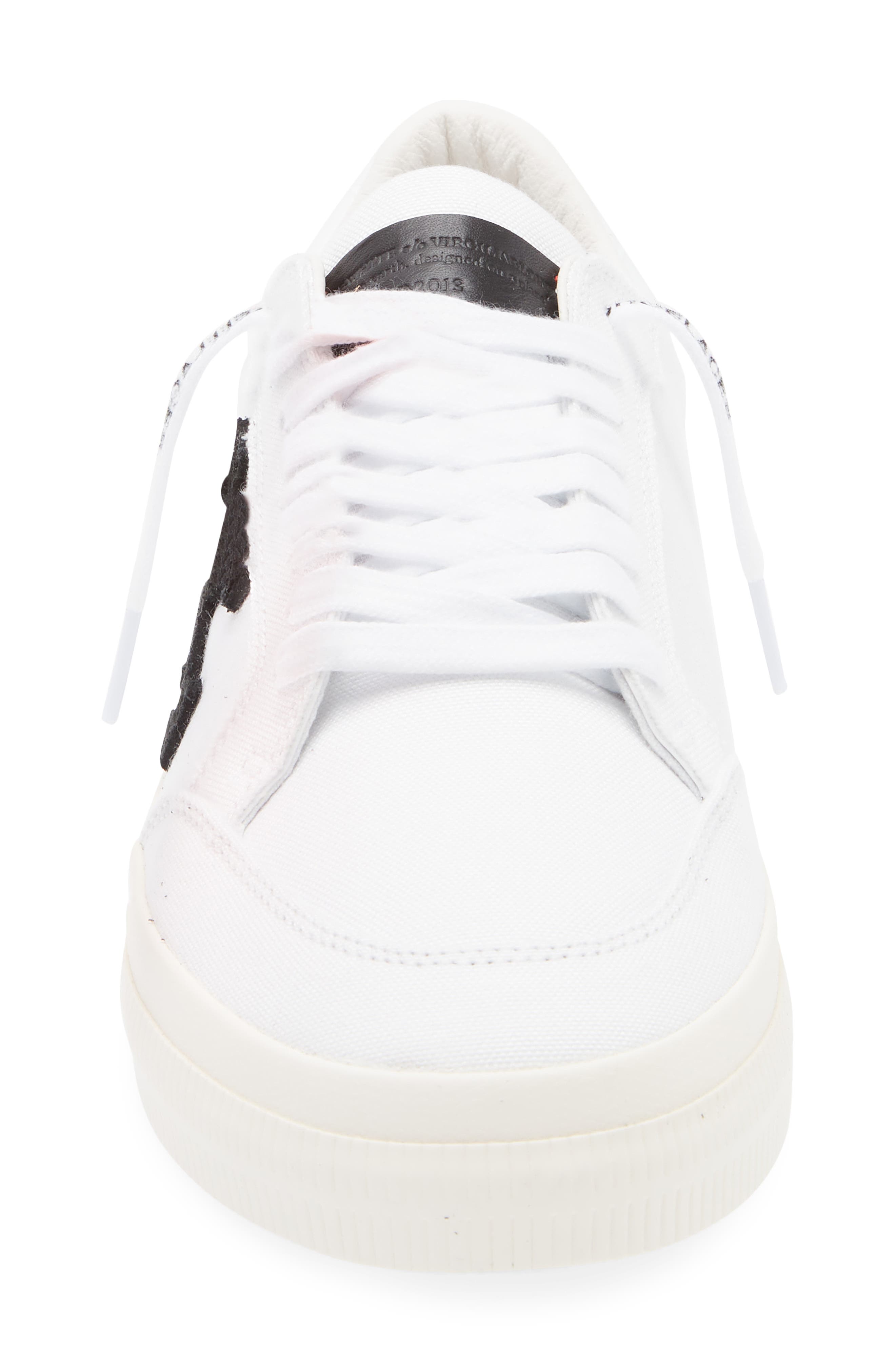 Off-White New Low Sneaker, Alternate, color, White - Black
