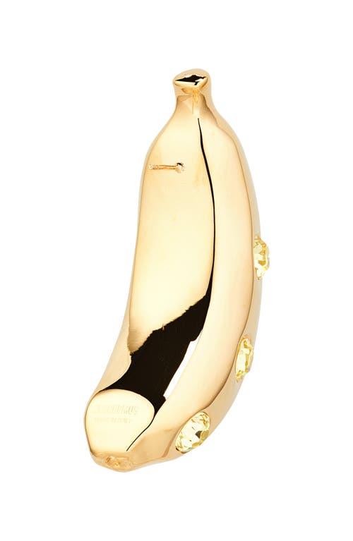 Jacquemus Les Boucles Bananes In Gold/yellow 289