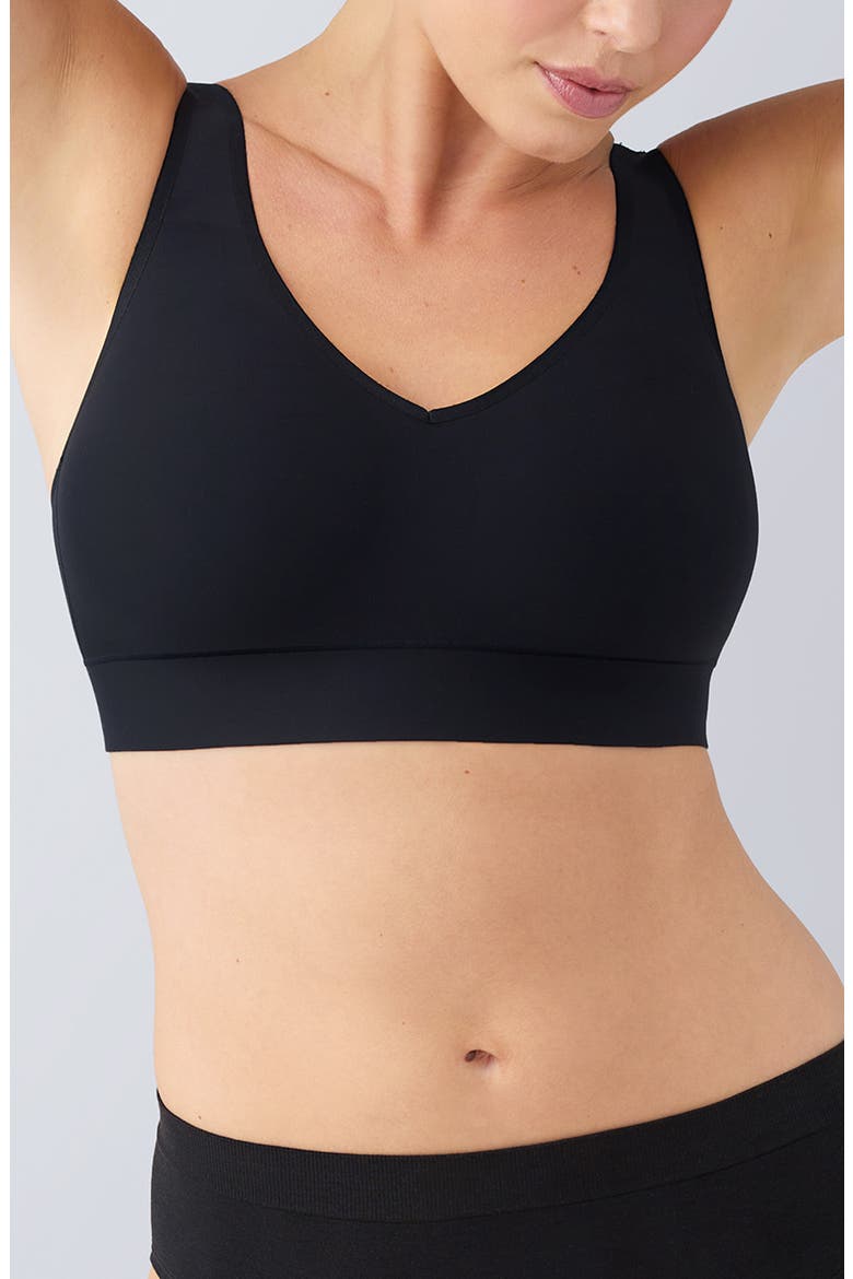 Easy Like Sunday Lounge Wire Free Bra, Main, color, BLACK