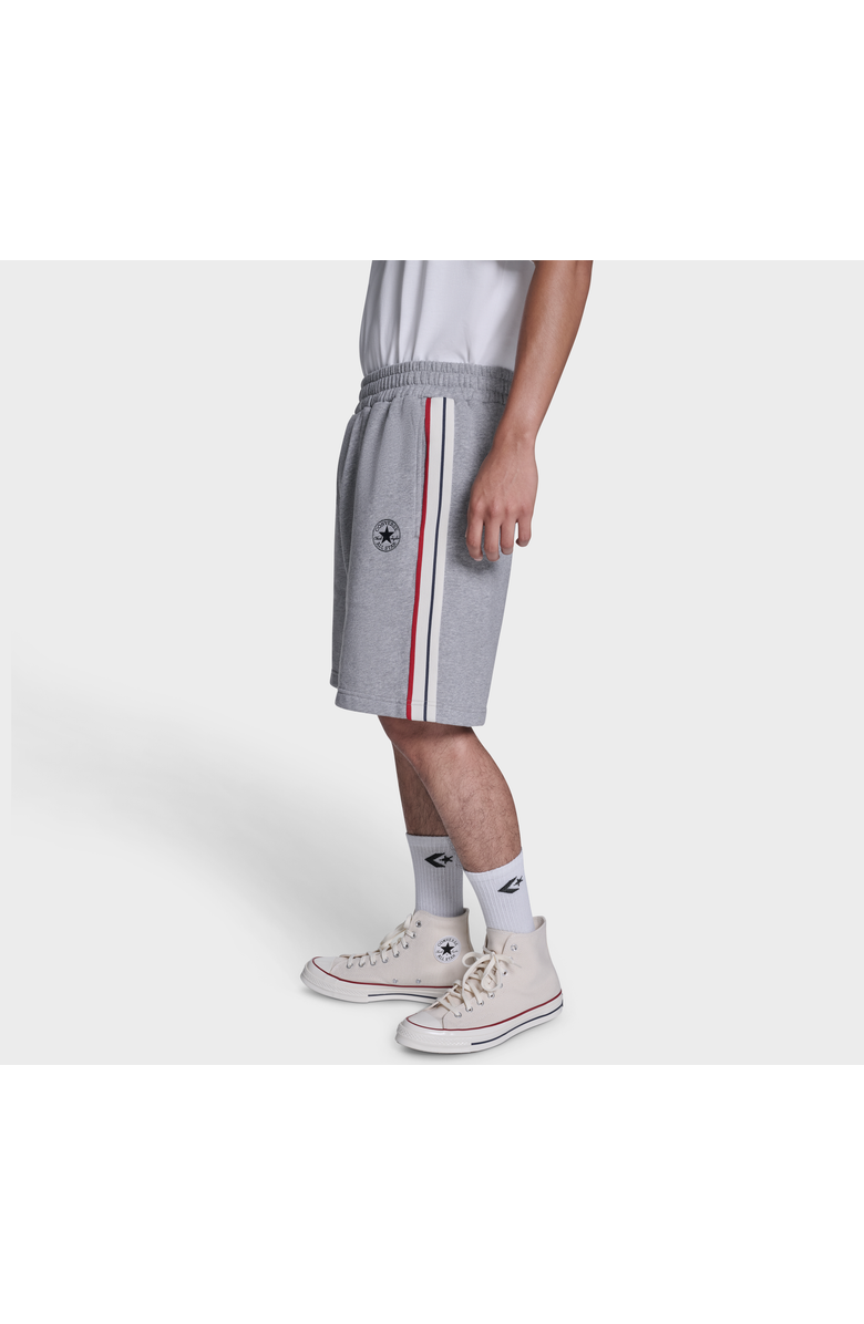 Converse Chuck Taylor Sweatshort, Alternate, color, Vintage Grey Heather