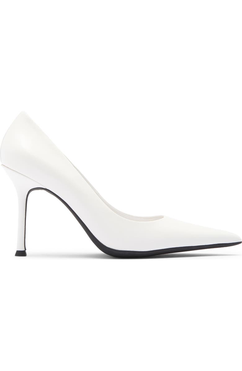Jeffrey Campbell Risktaker Pointed Toe Pump, Alternate, color, White