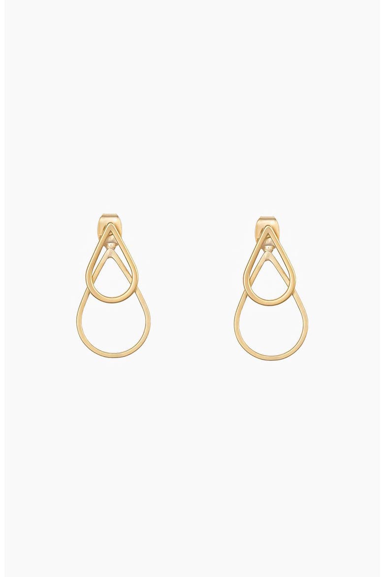 Tabitha Earring Jackets Vintage Layered Statement, Main, color, Gold