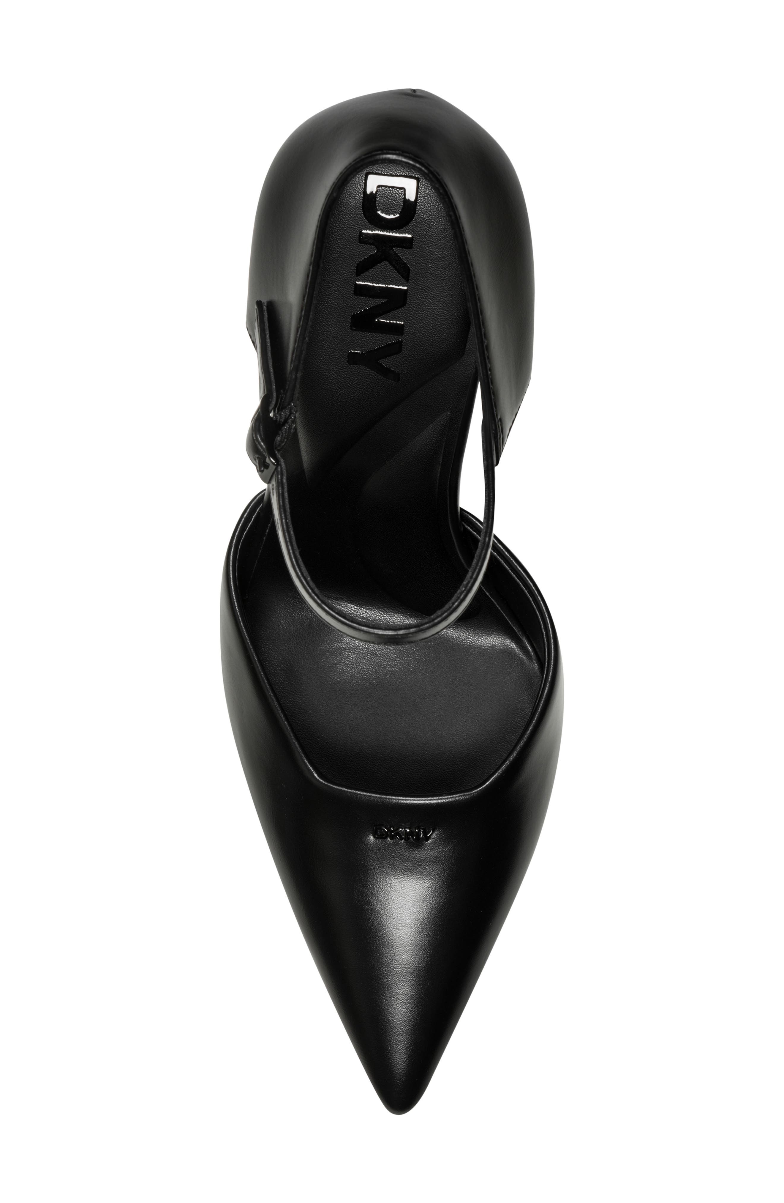 DKNY Catcher Ankle Strap Pointed Toe Pump, Alternate, color, 