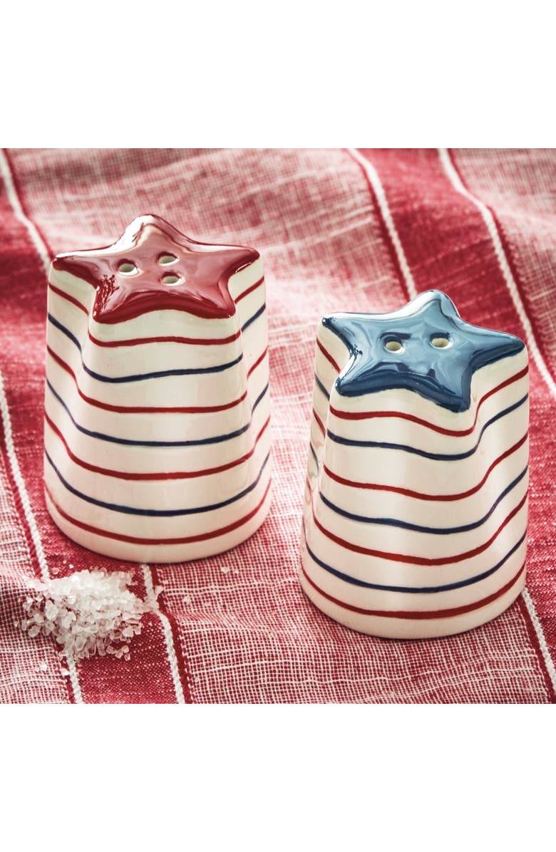 tag Star S&P S/2 Multi Earthenware Summer, Alternate, color, Red