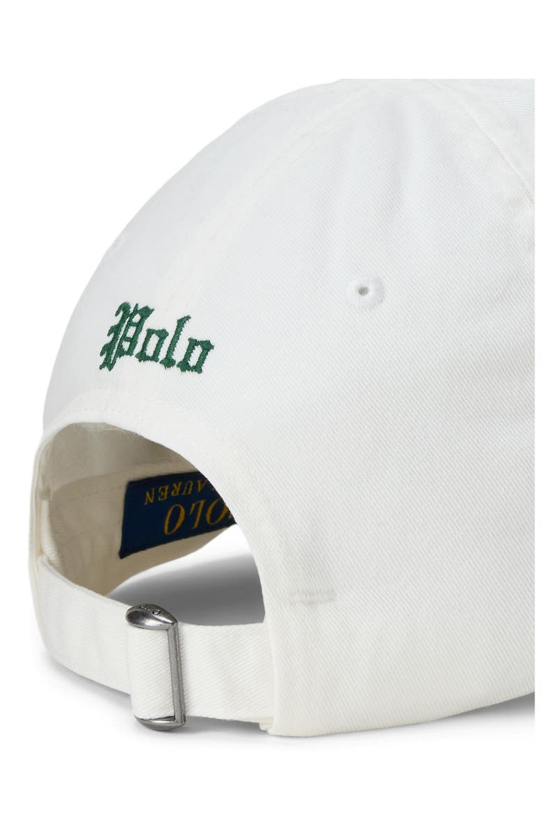 Embroidered Twill Baseball Cap, Alternate, color, PAPER WHITE