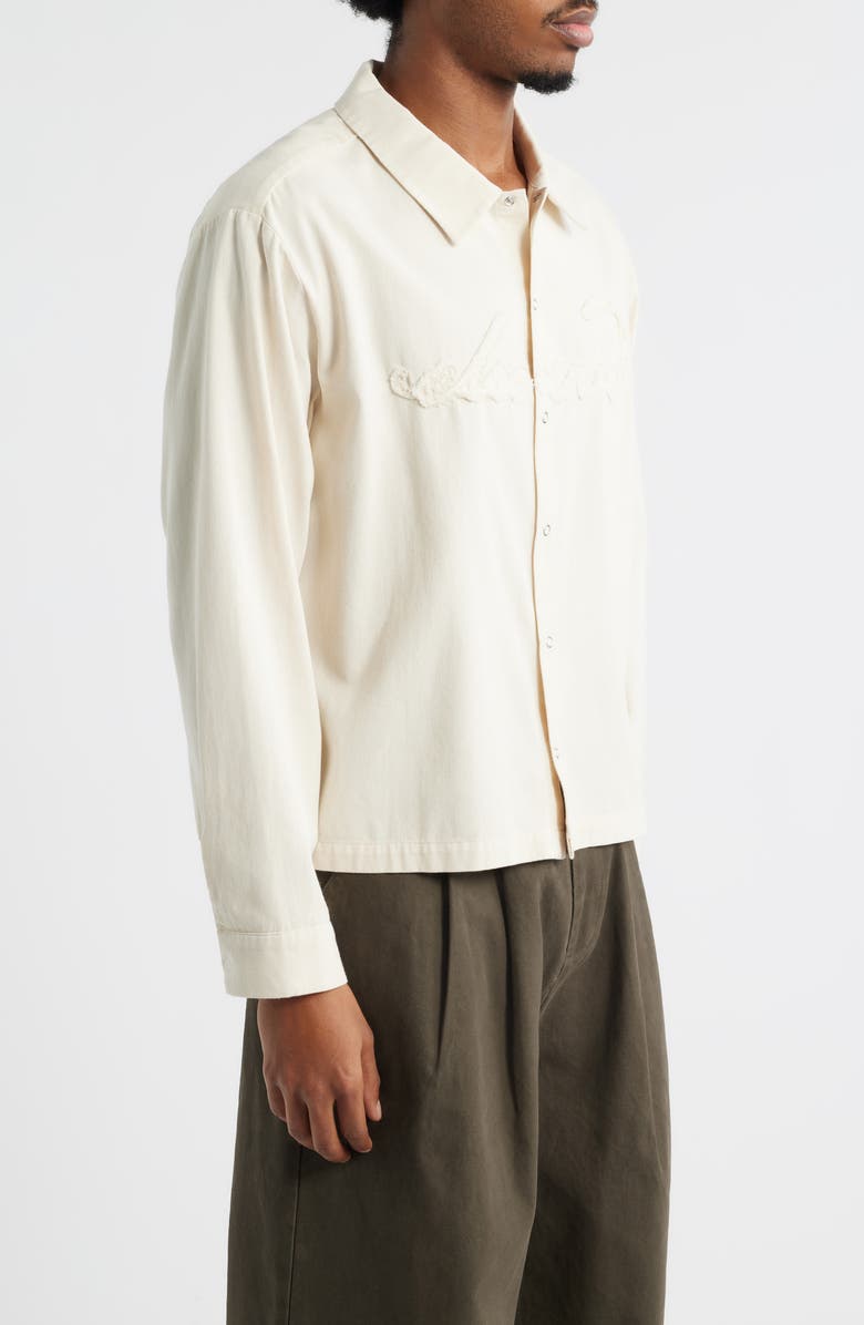 Elwood Cut Out Appliqué Snap-Up Shirt, Alternate, color, Parlor